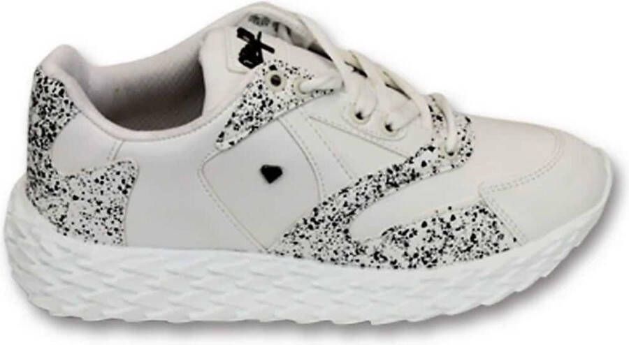 Cash Money Heren Schoenen Touch White- CMS181 Wit