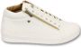 Cash Money Heren Sneaker Bee White Gold 2- CMS98 White Maten: - Thumbnail 3