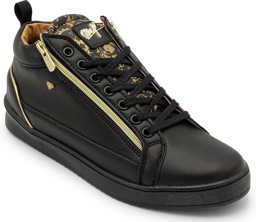 Cash Money Heren Sneaker Majesty Black CMS98 Zwart