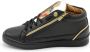 Cash Money Heren Sneaker Prince Black White CMS98 Zwart Maten: - Thumbnail 3