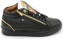 Cash Money Heren Sneaker Prince Black White CMS98 Zwart Maten: - Thumbnail 4