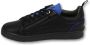 Cash Money Heren Sneakers Maximus Black Blue CMS97 Zwart Blauw Maten: - Thumbnail 4