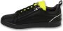 Cash Money Heren Sneakers Maximus Black Yellow CMS97 Zwart Maten: - Thumbnail 2