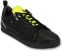 Cash Money Heren Sneakers Maximus Black Yellow CMS97 Zwart Maten: - Thumbnail 4