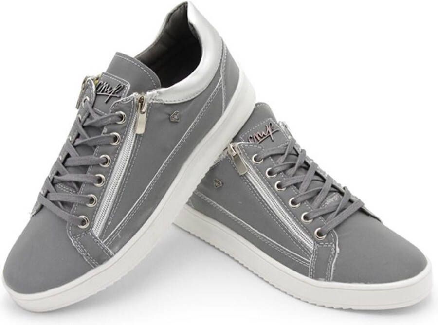 Cash Money Heren Sneakers Reflect Grey White CMS97 Grijs