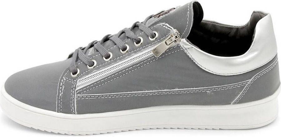 Cash Money Heren Sneakers Reflect Grey White CMS97 Grijs