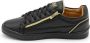 Cash Money Heren Sneakers Zippers Black CMS97 Zwart Maten: - Thumbnail 3