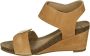 Ca'shott 61200370~~~~~~~~~~~~~~~~~~~~~~ Sandalen met hak Cognac - Thumbnail 3