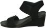 Ca'shott 61200370~~~~~~~~~~~~~~~~~~~~~~ Sandalen met hakDames Sandalen Zwart - Thumbnail 2