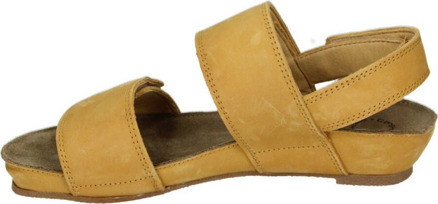 Ca'shott 61200503 Volwassenen Platte sandalen Geel