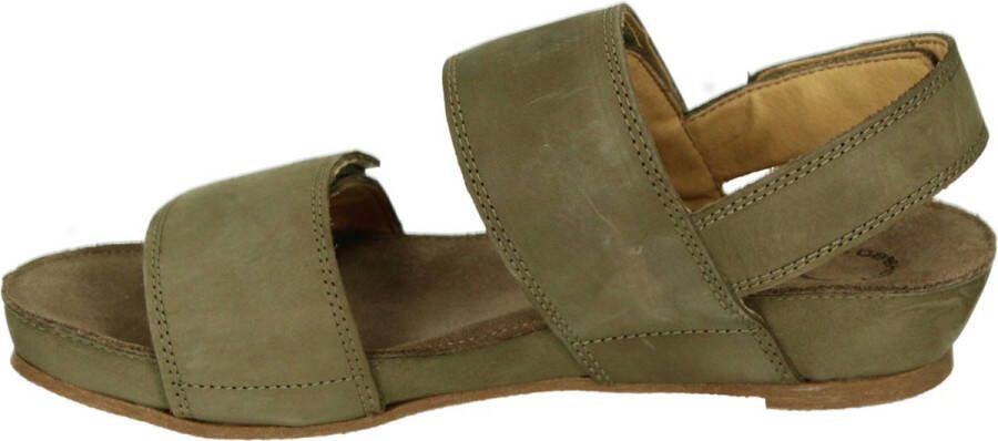 Ca'shott 61200503 Volwassenen Platte sandalen Groen