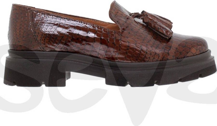 CASUAL Mocassins dames 100% leer