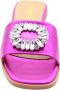 Catwalk Platte sandalen Paars Dames - Thumbnail 5