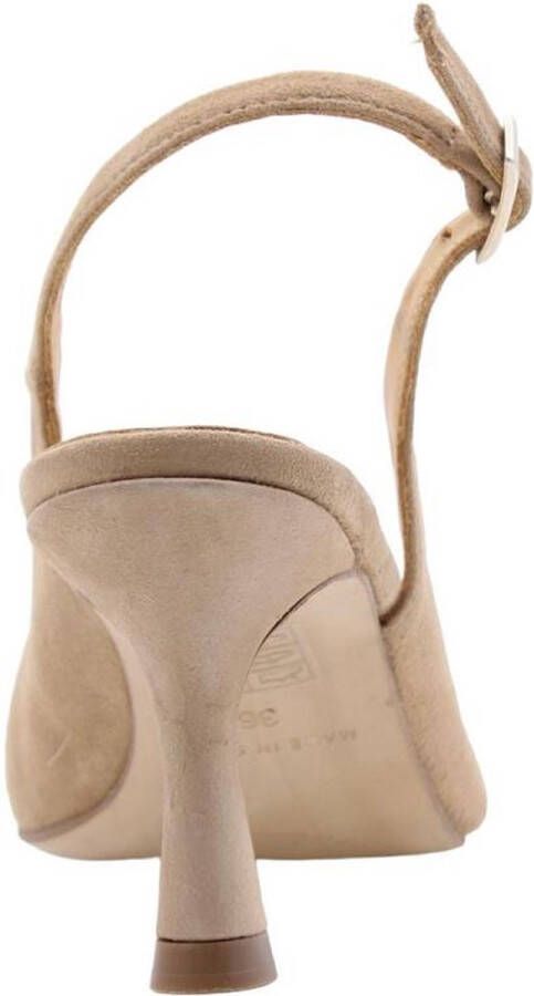 Catwalk Peep Toe Peep Heel Beige