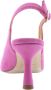 Ctwlk. Peep Toe Peep Heel Pink Dames - Thumbnail 3