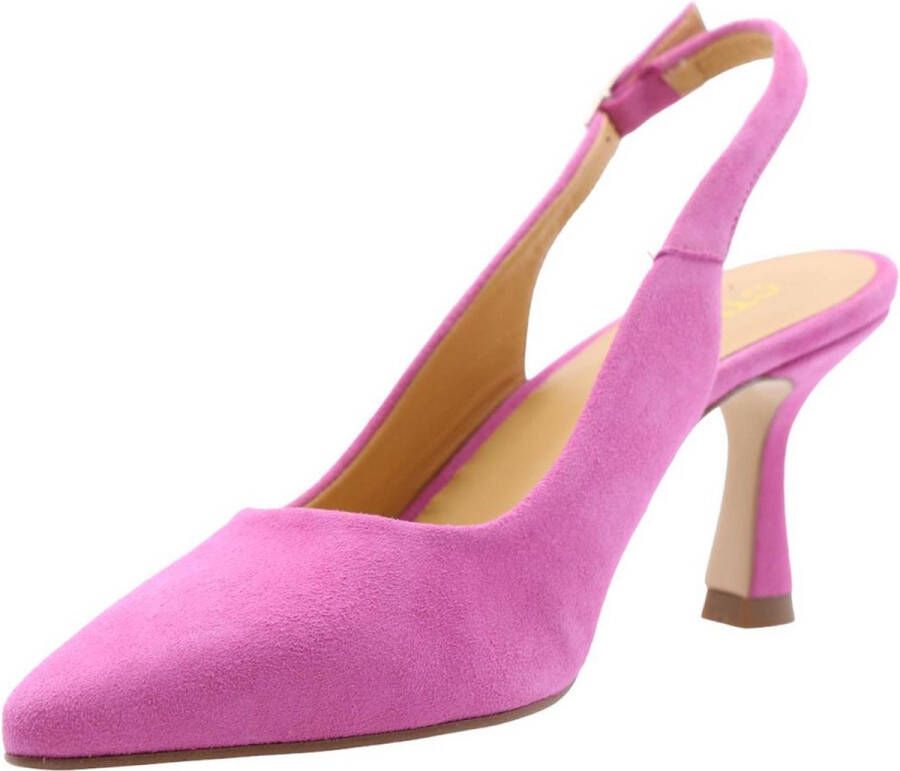 Ctwlk. Peep Toe Peep Heel Roze Dames - Foto 4