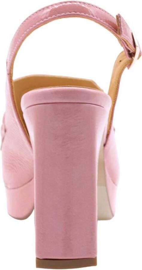 Ctwlk. Peep Toe Peep Heel Roze Dames - Foto 6