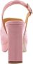 Ctwlk. Peep Toe Peep Heel Pink Dames - Thumbnail 6