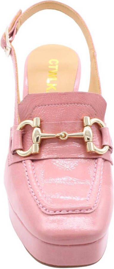 Catwalk Peep Toe Peep Heel Pink