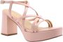 Catwalk High Heel Sandals Roze Dames - Thumbnail 9