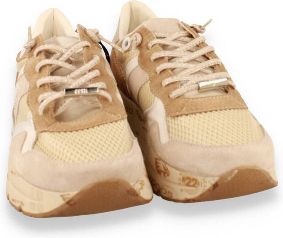 Cetti Volwassenen Lage sneakers Wit beige