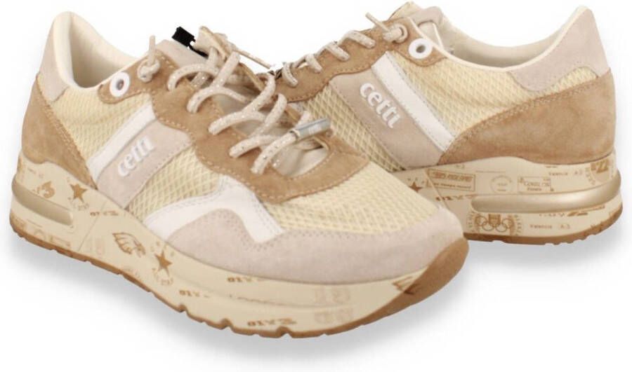 Cetti Volwassenen Lage sneakers Wit beige