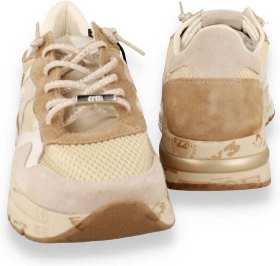 Cetti Volwassenen Lage sneakers Wit beige