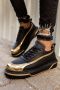 Chekich Heren Sneaker goud zwart schoenen CH041 - Thumbnail 3