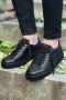 Chekich Heren Sneaker helemaal zwart schoenen CH017 - Thumbnail 3