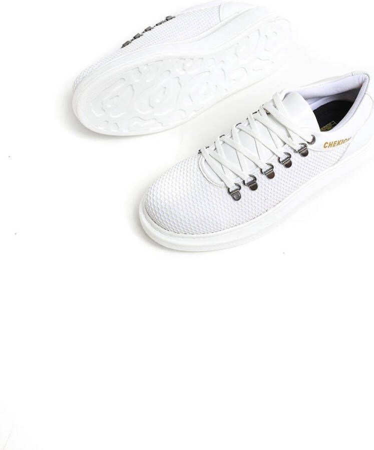 Chekich Heren Sneaker wit schoenen CH021
