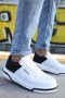Chekich Heren Sneaker wit zwart schoenen CH075 - Thumbnail 2