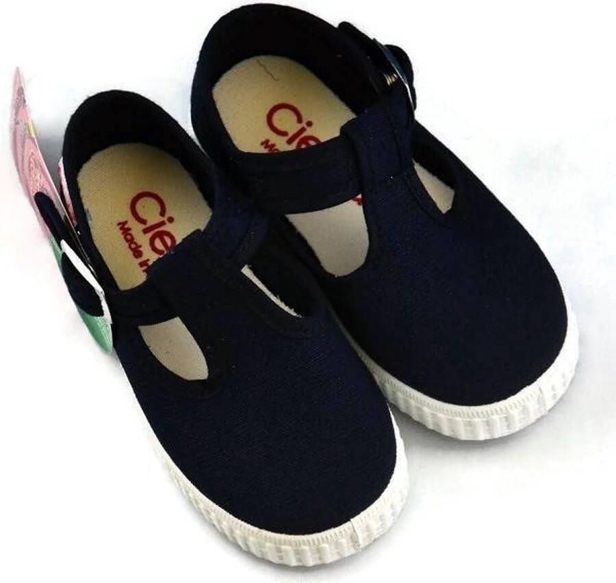 Cienta canvas zomer kinderschoen Sandalia navy