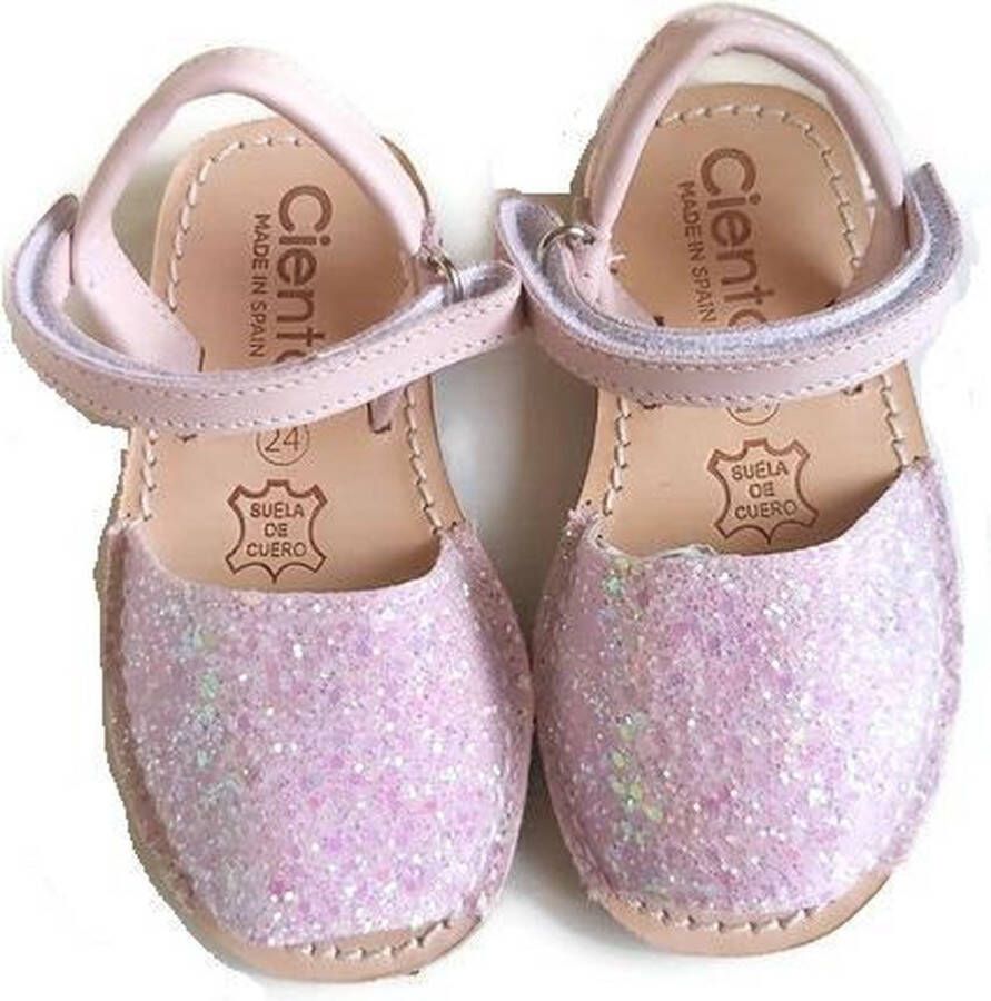 Cienta kinderschoen sandaal glitter roze - Foto 3
