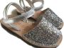 Cienta kinderschoen sandaal glitter zilver - Thumbnail 5