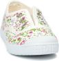Cienta Meisjes Sneaker Gebloemd Wit - Thumbnail 3