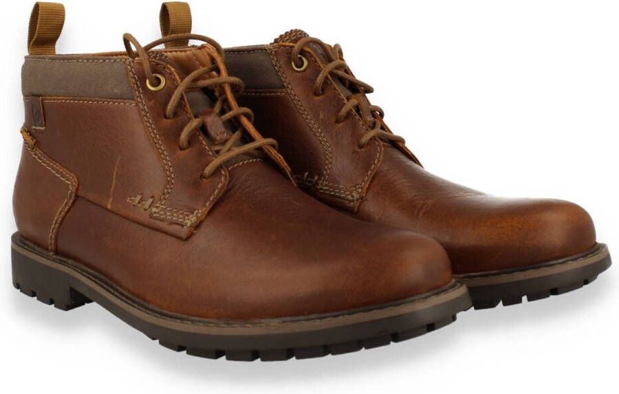Clarks Bowzer Mid Heren Bottine Bruin