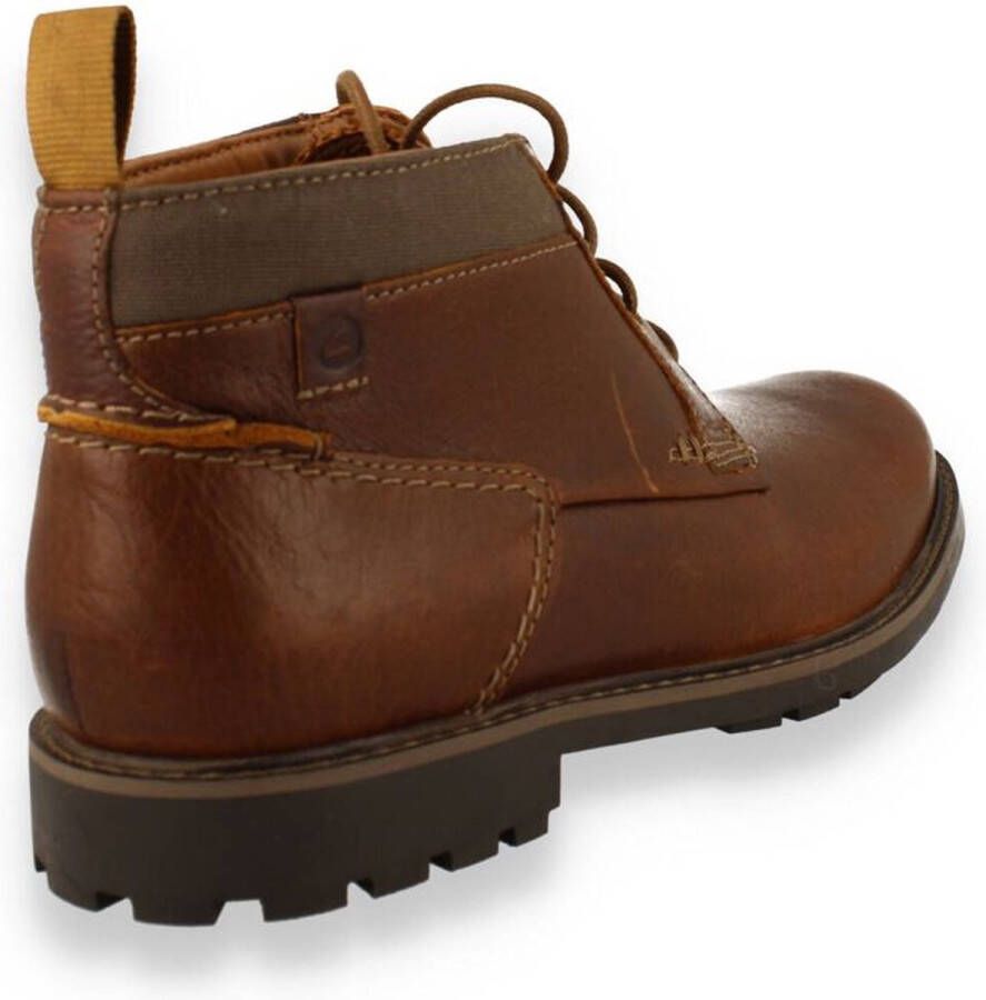 Clarks Bowzer Mid Heren Bottine Bruin