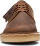 Clarks Coal London Beeswax Bruin Leer Lage veterschoenen Heren - Thumbnail 5
