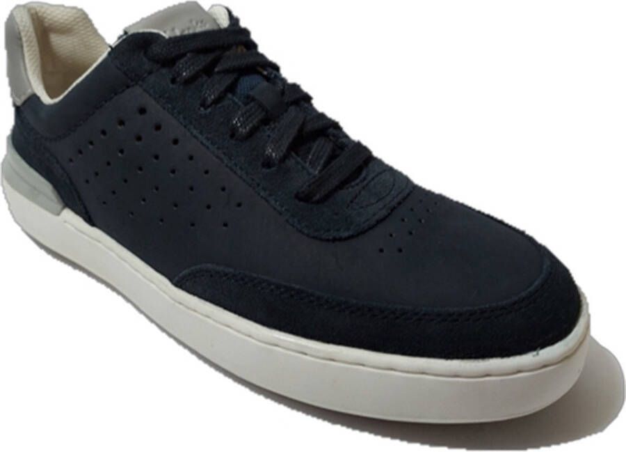 Clarks Court Lite Tor Veterschoenen Laag blauw