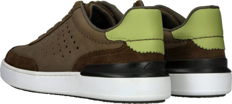 Clarks Courtlite Tor Veterschoen Mannen Groen