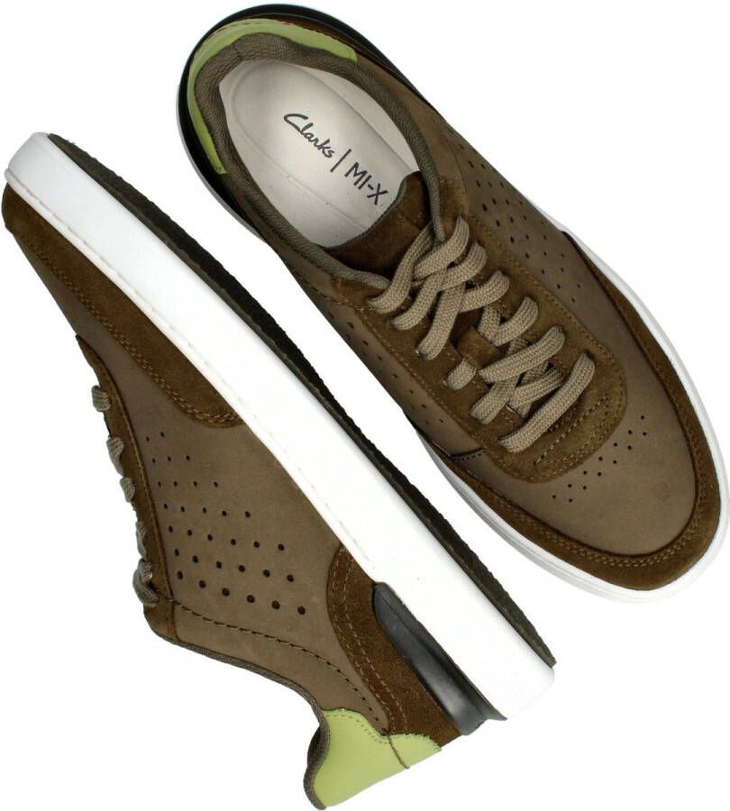 Clarks Courtlite Tor Veterschoen Mannen Groen