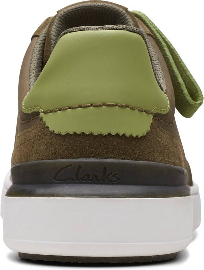 Clarks Courtlite Tor Veterschoen Mannen Groen