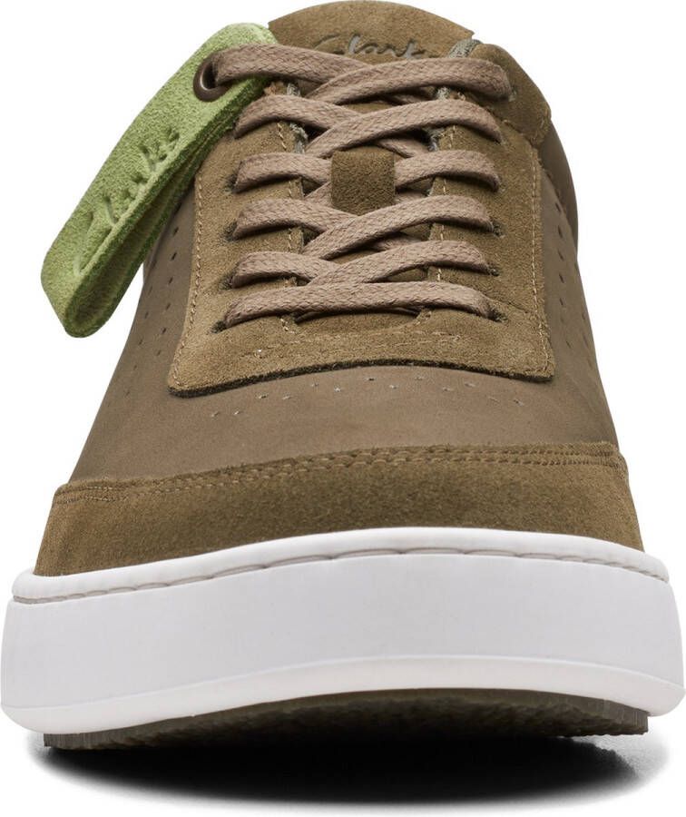 Clarks Courtlite Tor Veterschoen Mannen Groen