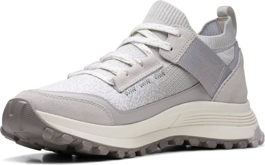 Clarks Dames ATLTrekKnit WP D 6 light grey combi