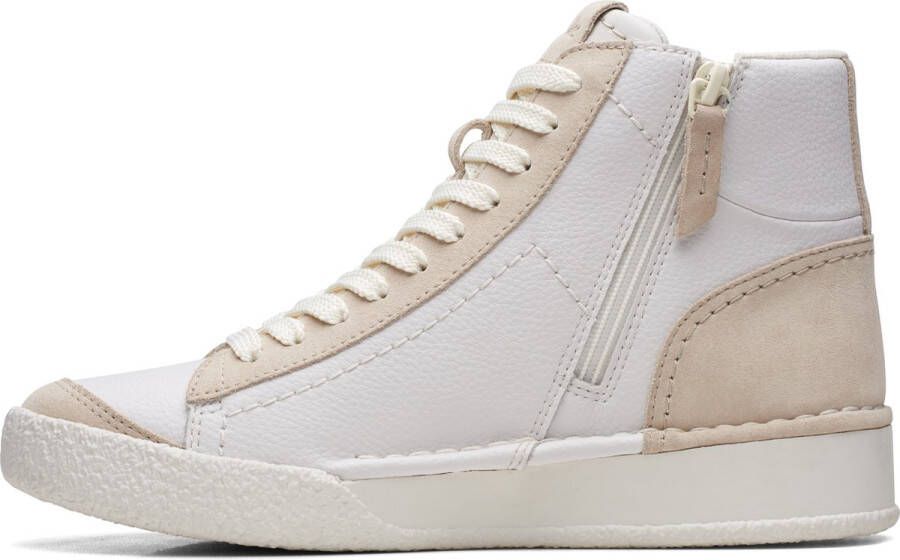 Clarks Dames CraftCup Rise D 1 off white combi - Foto 3