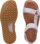 Clarks Sportieve Platte Sandalen Purple Dames - Thumbnail 4