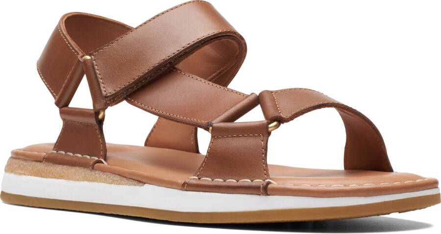 Clarks Dames CraftSun Sport D 4 tan leather