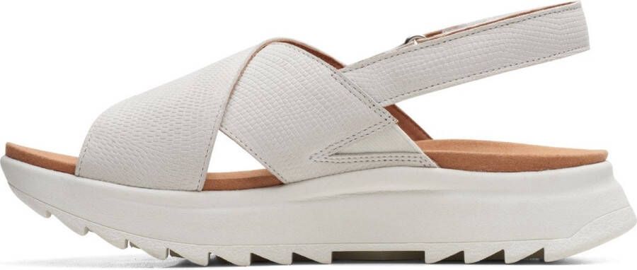 Clarks Dames DashLite Wish D 1 off white combi