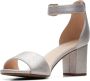 Clarks Pump Sandaal Deva Zilver Metallic Wit - Thumbnail 6