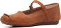 Clarks Lichte T-Strap Casual Schoen Brown Dames - Thumbnail 5